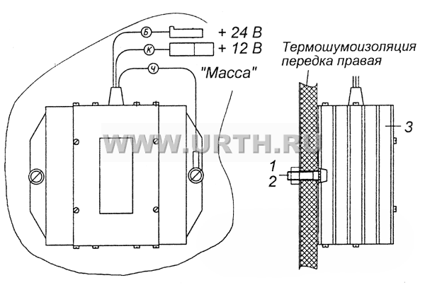 53215-3759001 Установка преобразователя напряжения